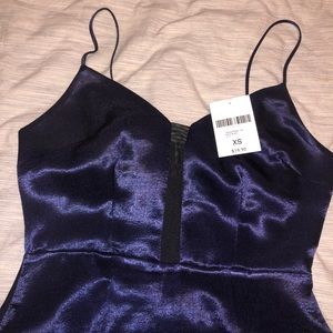 Navy Silk Slip F21 Dress - New with Tags $12